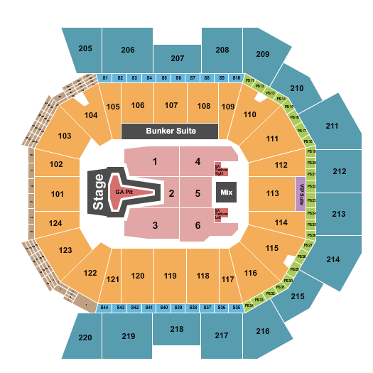 Moody Center ATX Phil Wickham Seating Chart